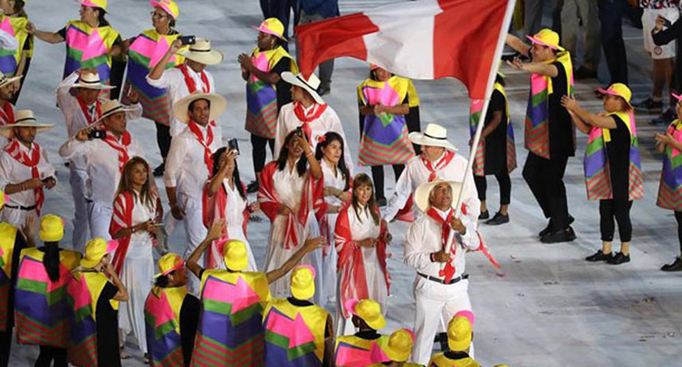 Perú desfiló en la ceremonia de inauguración en los Juegos Olímpicos Río 2016 | Foto: Andrés Lino