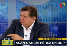 Alan García se enojó con periodista Pamela Acosta por el Baguazo
