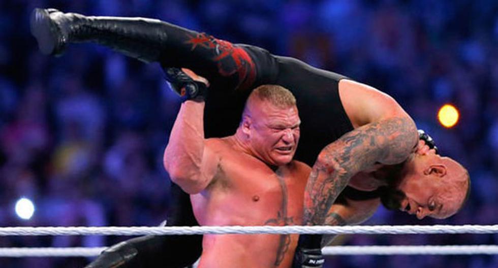 Undertaker perdió el invicto con Brock Lesnar en Wrestlemania 30. (Foto: WWE)