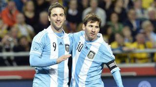 Argentina no necesitó los goles de Messi y ganó 3-2 a la Suecia de Zlatan