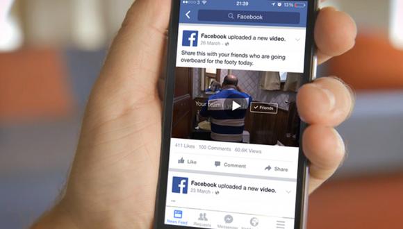 Facebook pone a prueba botón "Watch Later" en sus videos