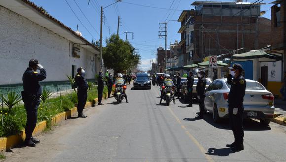 Los reconocimientos para el primer mártir de la región Junín se realizó en diversos puntos de la ciudad de Huancayo. (Fotos: Difusión)