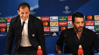 Buffon felicitó a Allegri por su planteamiento ante Mónaco