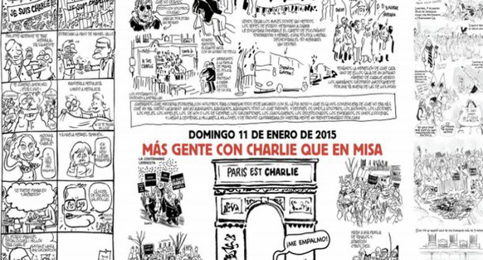 La revista Charlie Hebdo será traducida a varios idiomas. (Foto: El País)