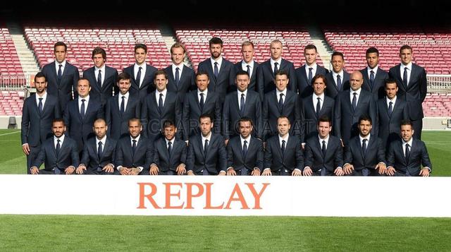 Barcelona se hizo la foto oficial con todas sus estrellas - 5