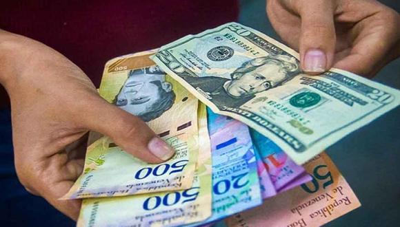 El dólar se negociaba a 4,84 bolívares digitaltes en Venezuela este jueves. (Foto: GEC)