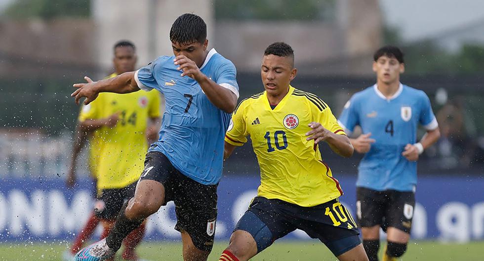 Uruguay y Colombia debutaron con un empate en el torneo sudamericano desarrollado en Ecuador | Foto: Conmebol