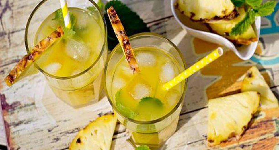 Refréscate con una deliciosa limonada de piña y hierbabuena |  ESTILO-DE-VIDA 