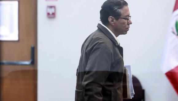 Óscar Ramírez 'Feliciano' declaró hoy en el juicio por el caso Tarata. Negó su participación en ese criminal atentado. (Foto: El Comercio/ Juan Ponce)