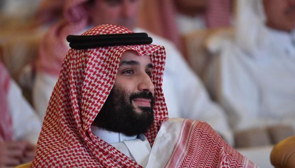 RSF denuncia en Alemania al príncipe Mohammed Bin Salman por el asesinato de Jamal Khashoggi. (Foto: Fayez Nureldine / AFP).