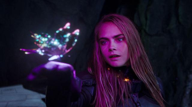 Cara Delevingne en "Valerian". (Foto: Agencia)