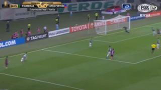 Cerro Porteño vs. Palmeiras: Santiago Arzamendia marcó un golazo con un remate al ángulo | VIDEO