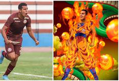 Liga 1 utilizó la imagen de Alex Valera, goleador del Apertura, para celebrar el Día de Gokú