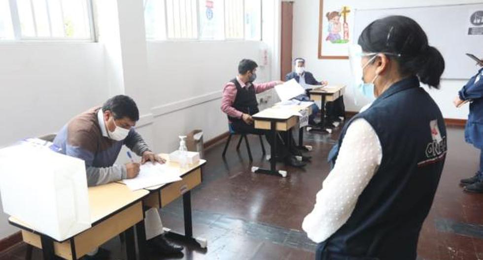 Miembros de mesa tendrán día no laborable tras Elecciones 2021. (Foto: Andina)