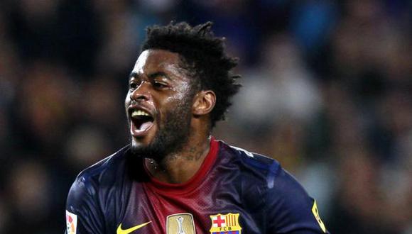 Alex Song jugó en el Barcelona como en el Arsenal. (Foto: AFP)