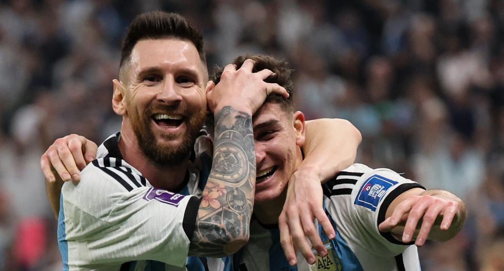 Lionel Messi y Julián Álvarez marcaron los goles de Argentina para vencer momentáneamente a Croacia por los cuartos de final del Mundial Qatar 2022. (Foto: AFP)