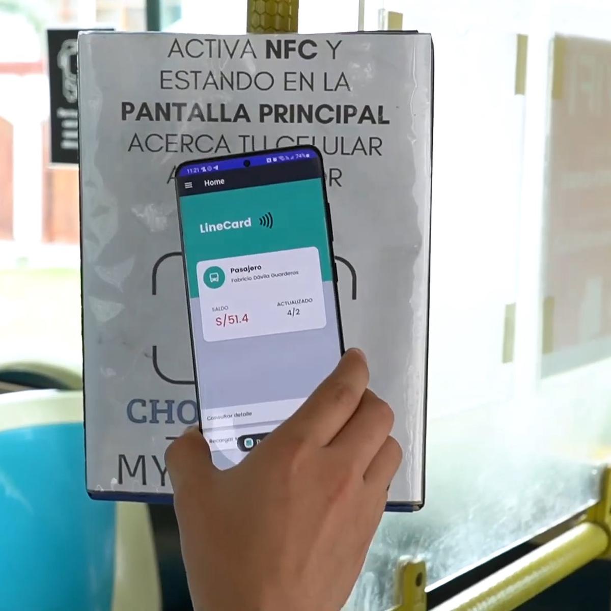 Dos estudiantes de ingeniería crean una aplicación de pago que buscar  revolucionar el pago en el transporte público a través de la tecnología NFC, UPC, My LineCard, Apps