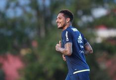 Guerrero y la foto que es la "Imagen del Día" en Flamengo