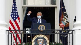 Trump asegura ser “inmune” al coronavirus y se muestra listo para combate electoral 