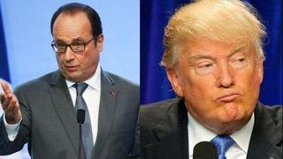 Hollande pide a Trump respetar la "acogida de refugiados"