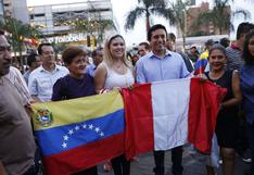 Lima: venezolanos respaldan a Perú tras expresiones de Maduro
