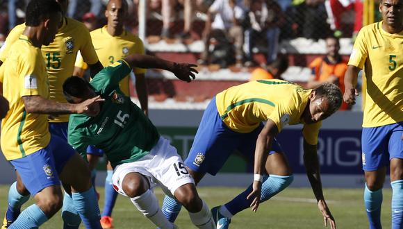 Neymar y la foto que muestra su recuperación tras jugar en La Paz. (Foto: Twitter)