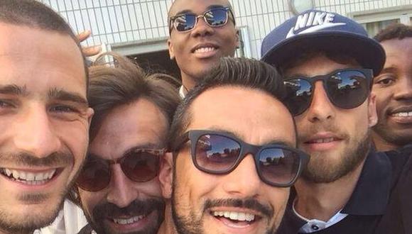 Juventus: el selfie de los campeones tras la derrota de la Roma