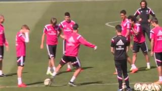 Cristiano Ronaldo y la broma a Odegaard en los entrenamientos