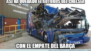 Facebook: los despiadados memes del Barcelona vs. Chelsea