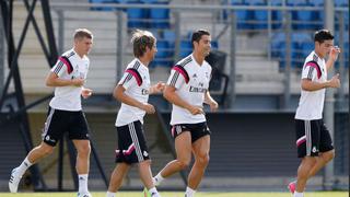 Cristiano Ronaldo volvió a las prácticas en el Real Madrid