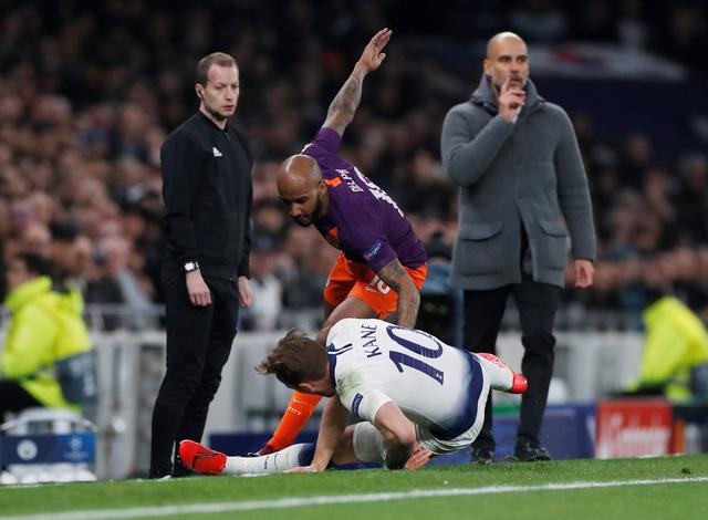 Manchester City vs. Tottenham: la terrible lesión de Kane que podría dejarlo fuera de la temporada. (Foto: Reuters)