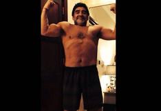Diego Maradona sorprende en Twitter con nueva y musculosa figura