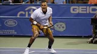 YouTube: Nick Kyrgios lanzó una botella a la silla del juez y se excusó de increíble manera | VIDEO