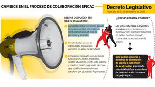 De cabecillas de organizaciones criminales a colaboradores