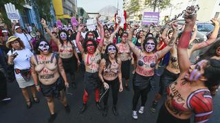 Mujeres salieron a las calles contra la violencia de género