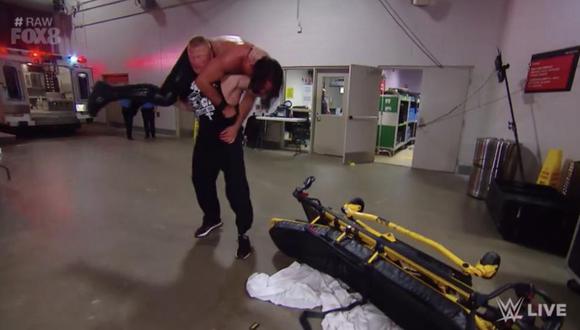 WWE Raw: revive todas las peleas con la aparición de Brock Lesnar y el ataque a Seth Rollins | VIDEO. (Foto: Twitter)