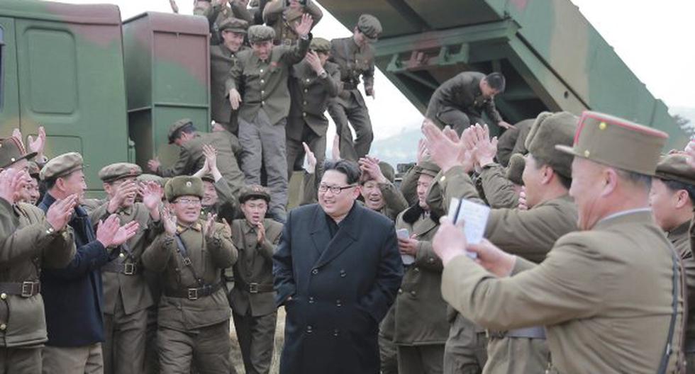 Corea del Norte amenaza a Surcorea y EEUU. (Foto: EFE)