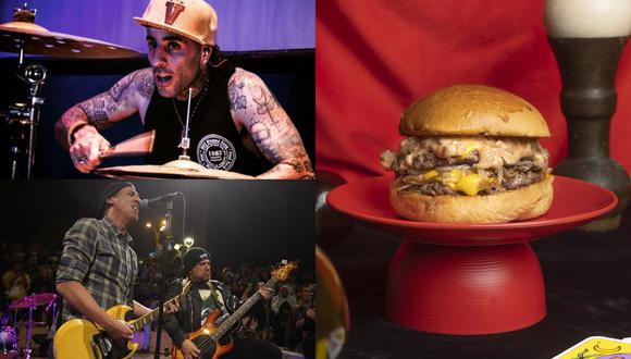 El Burger Fest 2023 incluirá shows musicales de Blikers-182 e Inyectores.