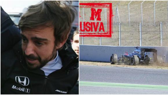 Fernando Alonso: "Bild" califica de "misterioso" su accidente