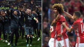 Manchester y Ajax van por la otra mitad de la gloria europea
