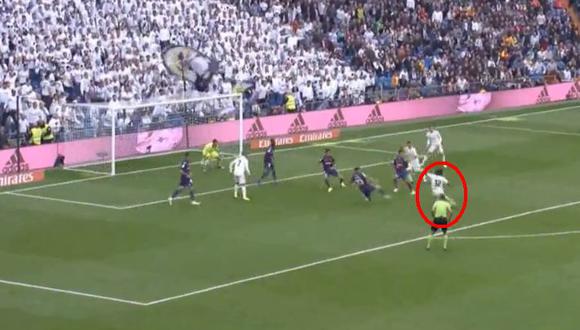 Real Madrid vs. Levante: Marcelo descontó 2-1 con un golazo tras asistencia de Benzema | VIDEO. (Foto: Captura de pantalla)