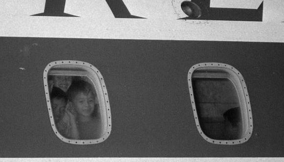 Más de 3.300 niños fueron evacuados de Vietnam en la llamada "operación babylift". (Getty Images).