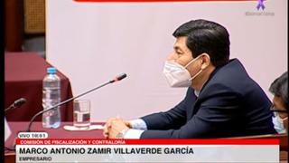 Caso Sarratea y Karelim López: Zamir Villaverde se presentó ante el Congreso