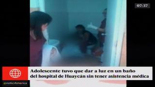 Adolescente de 14 años dio a luz en baño de hospital de Huaycán