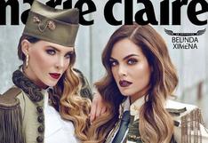Belinda y Ximena Navarrete son unas sensuales militares para Marie Claire