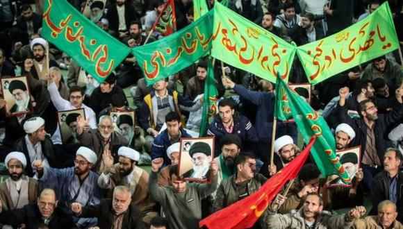 El sábado se celebró una movilización multitudinaria a favor de las autoridades religiosas de Irán.