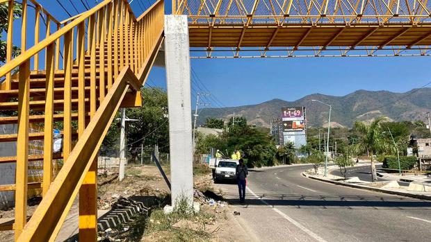 Image of the accident site in Chiapas.  (WILL GRANT BBC).