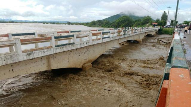 Río Piura se desborda en Morropón e inunda poblaciones aledañas - 4