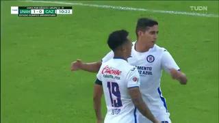La milimétrica asistencia de Yoshimar Yotún para el gol de Reyes y el empate de Cruz Azul ante Pumas | VIDEO