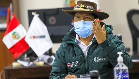 El ministro de Agricultura y Riego, Víctor Maita. (Foto: GEC)